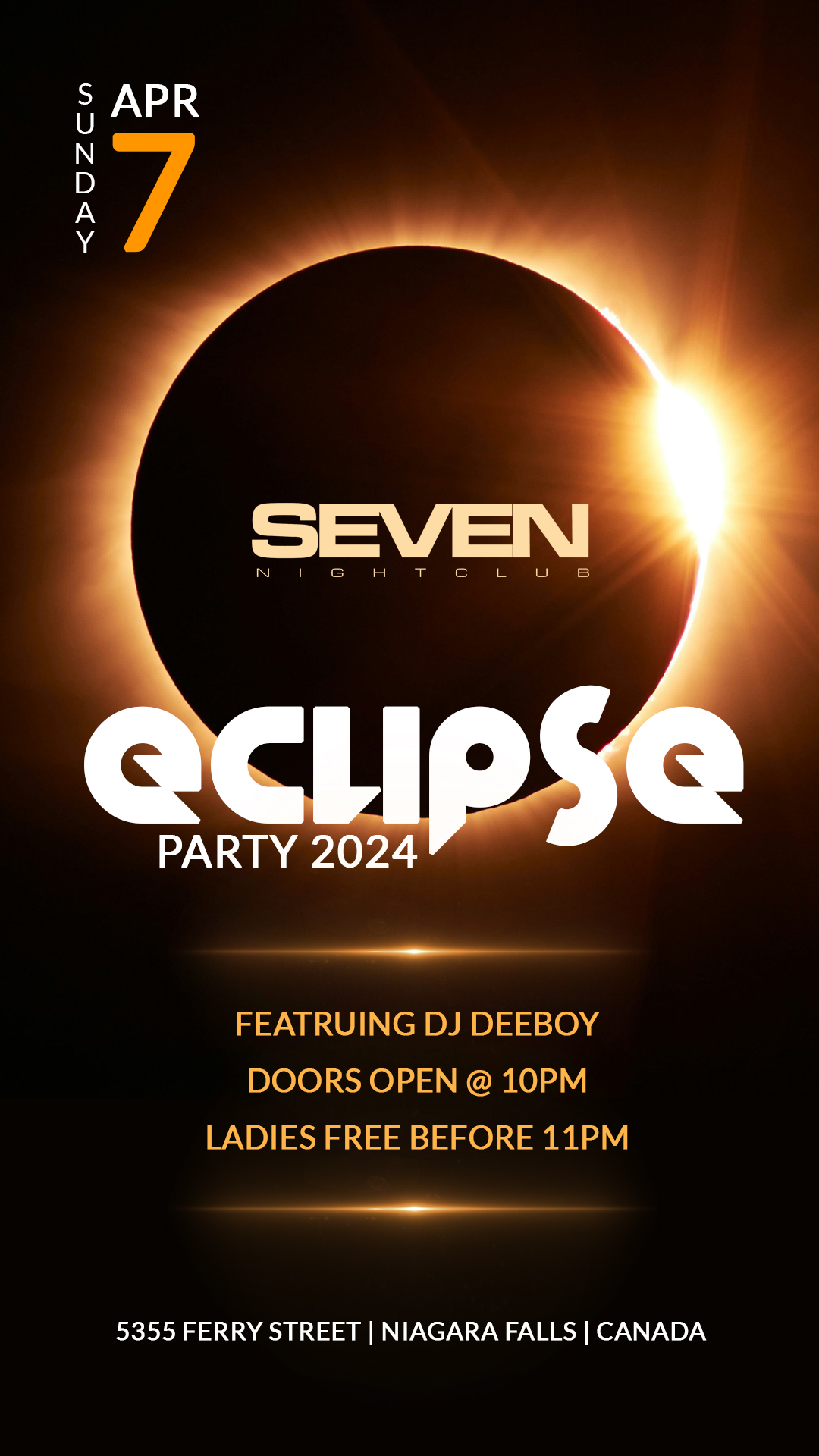 Club Seven - Special Events - 2024