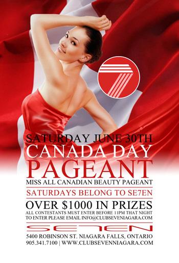 Club Se7en Canada Day Pageant