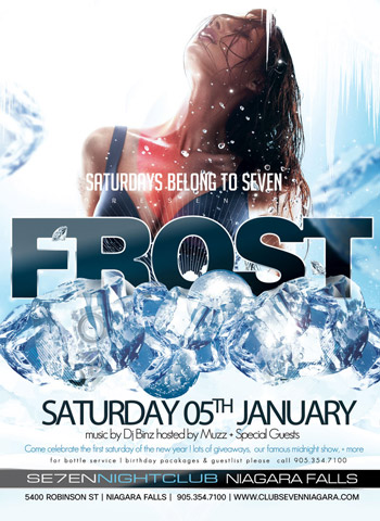 Club Se7en Saturdays Belong to Se7en - Frost