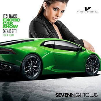 Club Se7en - Special Events - Exotic Car Show