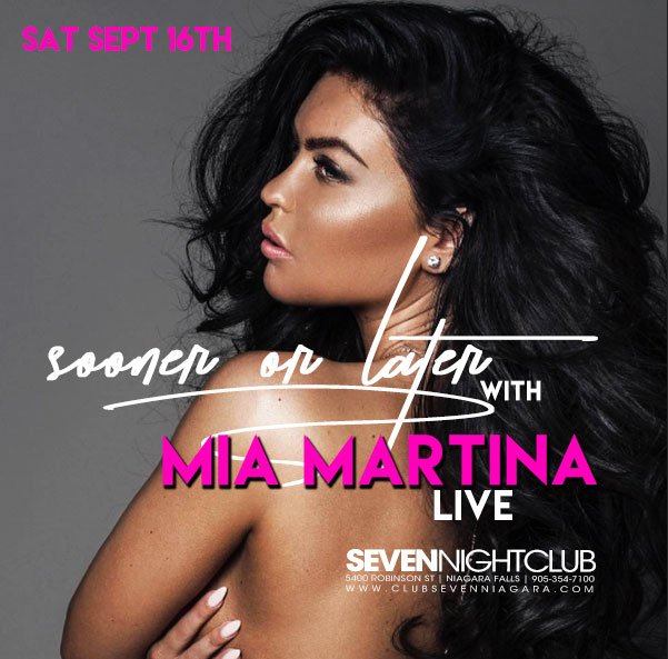 Club Seven - Special Events - Sooner or Later with Mia Martina Live