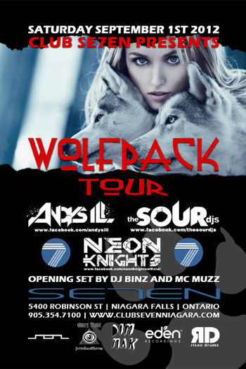 Club Se7en Wolfpack Tour