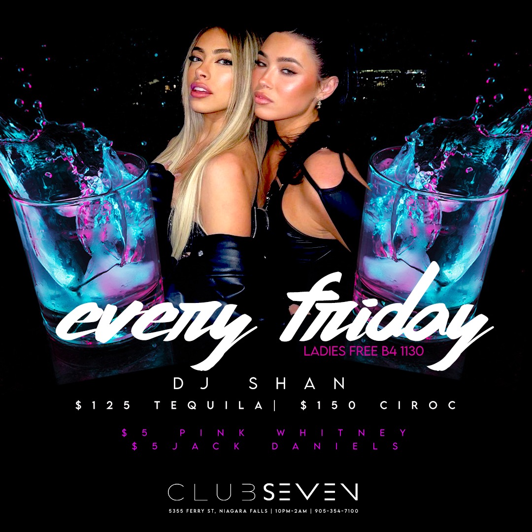 Club Seven - Fridays 2023