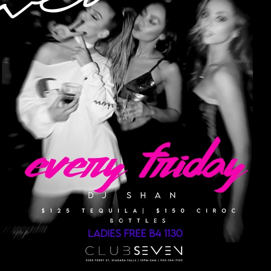 Club Seven - Fridays 2023