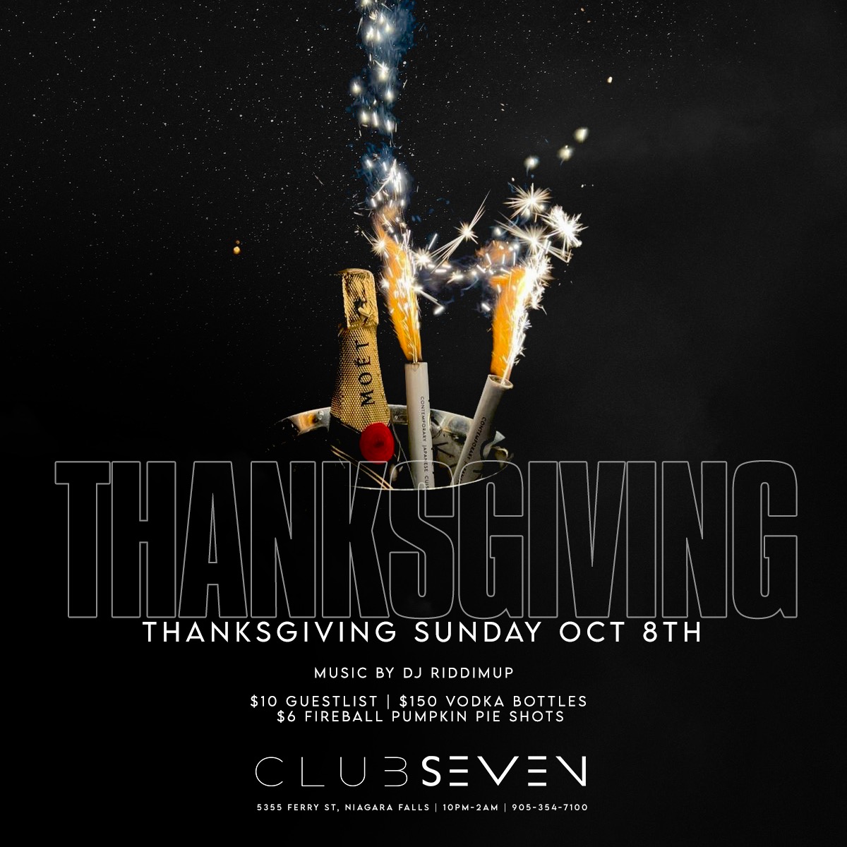 Club Seven - Special Events - 2023