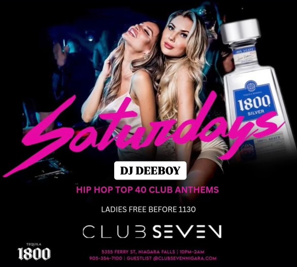 Club Seven - Saturday Clubbing in Niagara Falls 2024